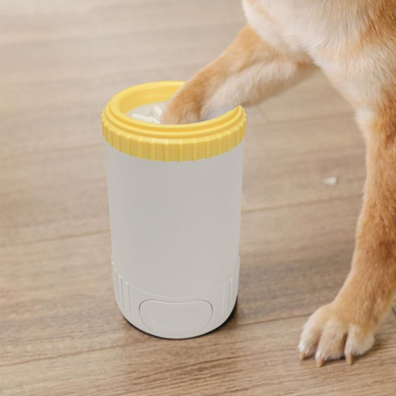 Pet paw pad scrubber for sensetive paws, dog balm included.