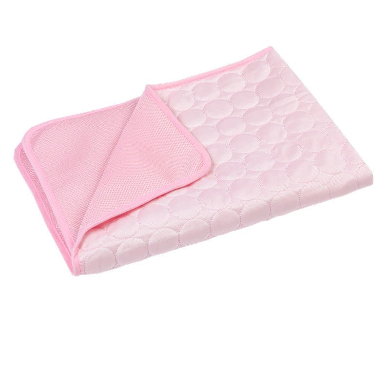 Dog Cooling Mat for Hot Weather – Chilled Pet Pad for Beds, Crates & Travel