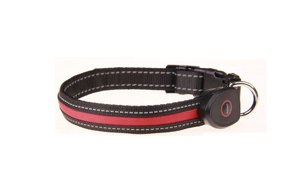 USB Rechargeable LED dog collarAmalgamite Pets My StoreCatKeep your pup visible and safe during nighttime adventures with our USB-rechargeable LED dog collar! Designed for maximum visibility and comfort, this waterproof nylUSB Rechargeable LED Dog Collar – Glow-in-the-Dark Safety Collar for N