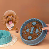 Slow Down Speedy Eaters! – Anti-Choking Pet Bowl for Safer, Healthier Meal