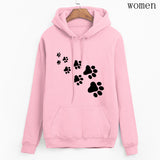 Cat paw hoodie.