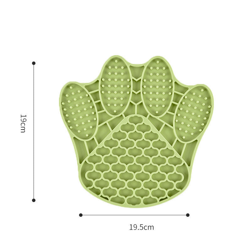 New Amazon Silicone Dog Licking Mat Pet Feeding Bowl