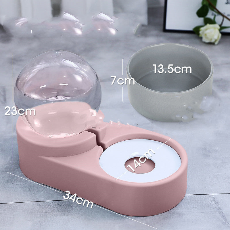 Automatic Bubble Ball Pet FountainAmalgamite Pets My StoreCatWhy This Beats Regular Bowls:
💧 Self-Filling Water - Bubble ball maintains perfect water level automatically👀 Visible Reservoir - Easy-check transparent design (noSmart Hydration & Feeding All-in-One! – Automatic Bubble Ball Pet Foun