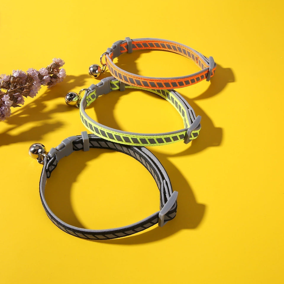 Pet Collars Reflective Plastic
