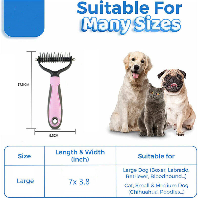 Dog Deshedding Rake