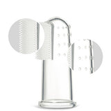 Pet Finger Toothbrush For Dogs Cats Extra Soft Silicone Bristles