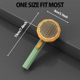 Slick cat hair brush