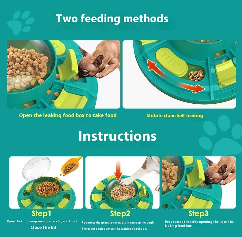 Interactive Dog Puzzle Toy – IQ Booster & Slow Feeder for All Breeds