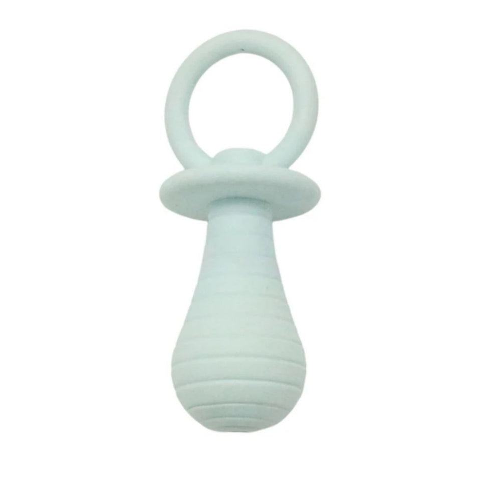 Pet Pacifier Rubber ToysAmalgamite Pets My StoreCatMaterial: TPR
 
 Product category: biting toys
 
 Color: green, pink, gray, blue
 
 Product weight: 0.05kgPet Pacifier Rubber Toys For Newborn Dogs Cat