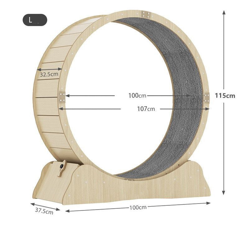 Indoor CatsAmalgamite Pets My StoreCat🏃♂️ Keep Your Cat Active &amp; Healthy with Our Silent Running Wheel – The Purr-fect Indoor Fitness Solution!
Is your kitty bouncing off the walls? Give them a safePremium Eco-Friendly Treadmill for Indoor Cats