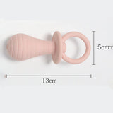 Pet Pacifier Rubber ToysAmalgamite Pets My StoreCatMaterial: TPR
 
 Product category: biting toys
 
 Color: green, pink, gray, blue
 
 Product weight: 0.05kgPet Pacifier Rubber Toys For Newborn Dogs Cat