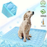 Dog Cooling Mat for Hot Weather – Chilled Pet Pad for Beds, Crates & Travel