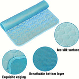 Dog Cooling Mat for Hot Weather – Chilled Pet Pad for Beds, Crates & Travel