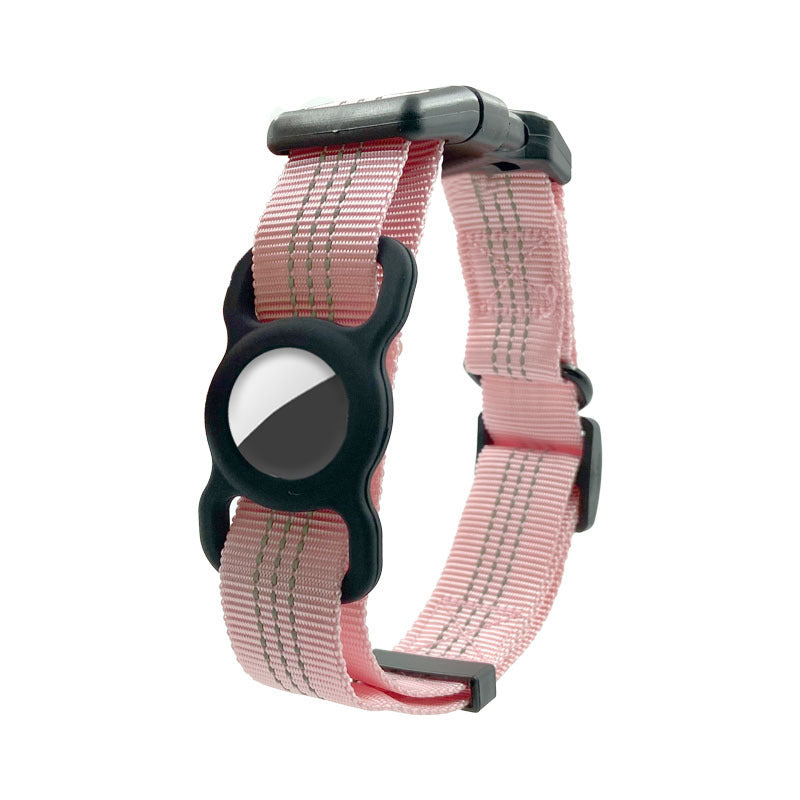 Sleek Collar with Hidden AirTag Slot for 24/7 Peace of Mind!