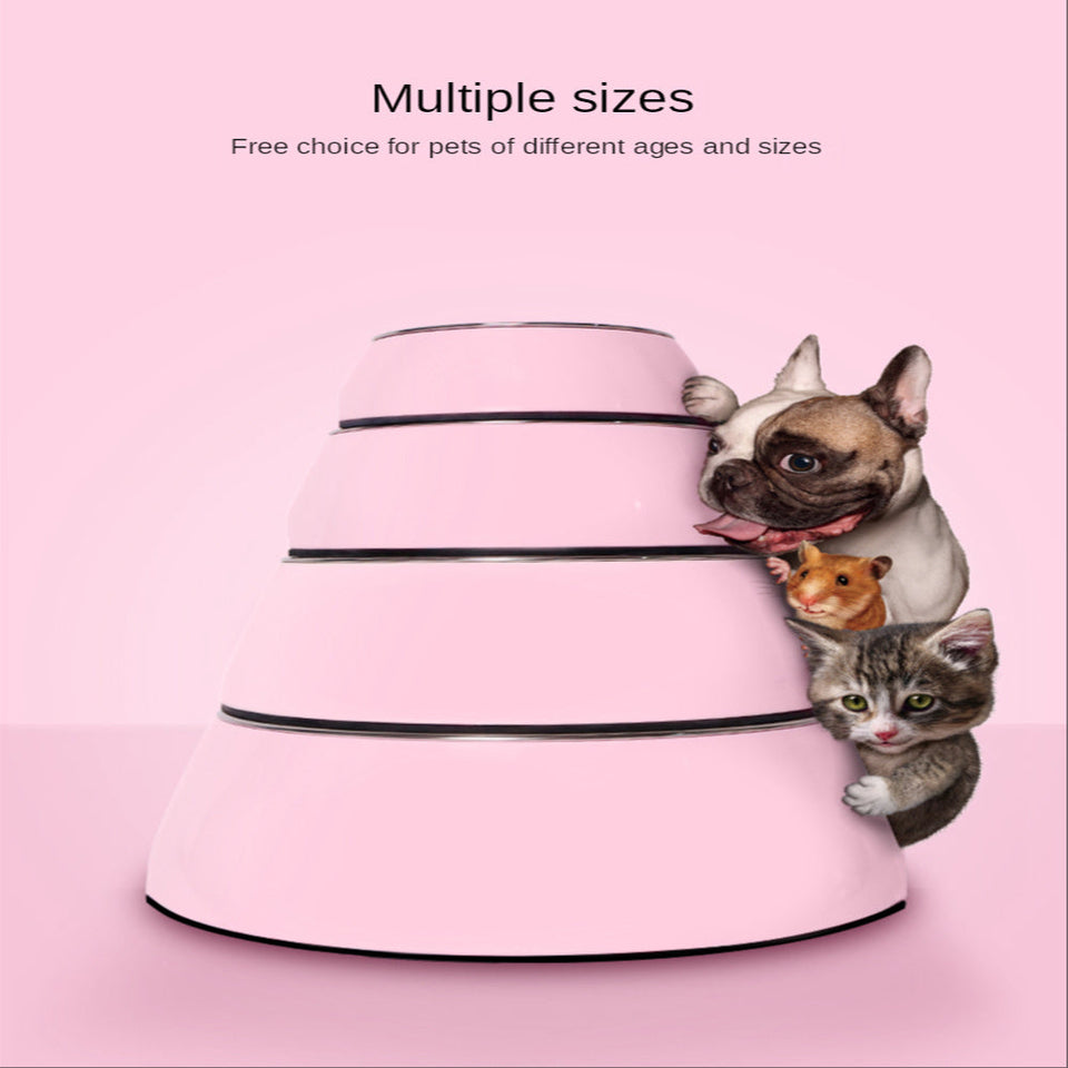 Last bowl you'll ever needAmalgamite Pets My StoreCatWhy This Classic Beats Fancy Bowls:✔ Military-Grade Durability - Stainless steel core survives chewing, scratching, and daily abuse✔ Melamine Armor - Shatterproof ouThe last bowl you'll ever need to buy – guaranteed for life against ch
