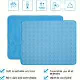 Dog Cooling Mat for Hot Weather – Chilled Pet Pad for Beds, Crates & Travel
