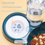 Plastic Double BowlAmalgamite Pets My StoreCatProduct information:
 
 Specifications: three bowls (dark blue), three bowls (pink), three bowls (light blue), three bowls (light gray), three bowls carton
 
 MateriPlastic Double Bowl Anti Roll Pet Products For Cats